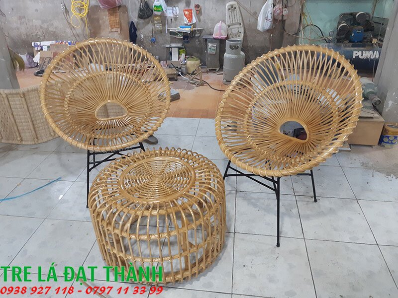 Ghế Mây Tròn - GMT006